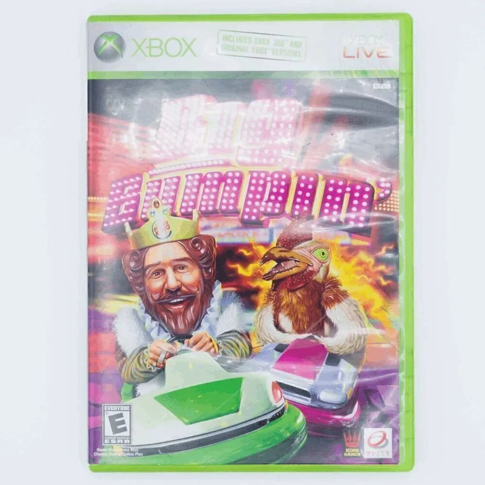 Xbox Big Bumpin and Sneak King Burger King Games